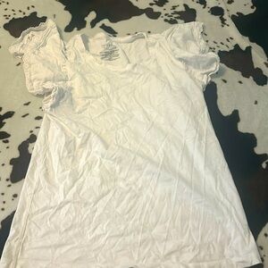 White dressy T-shirt